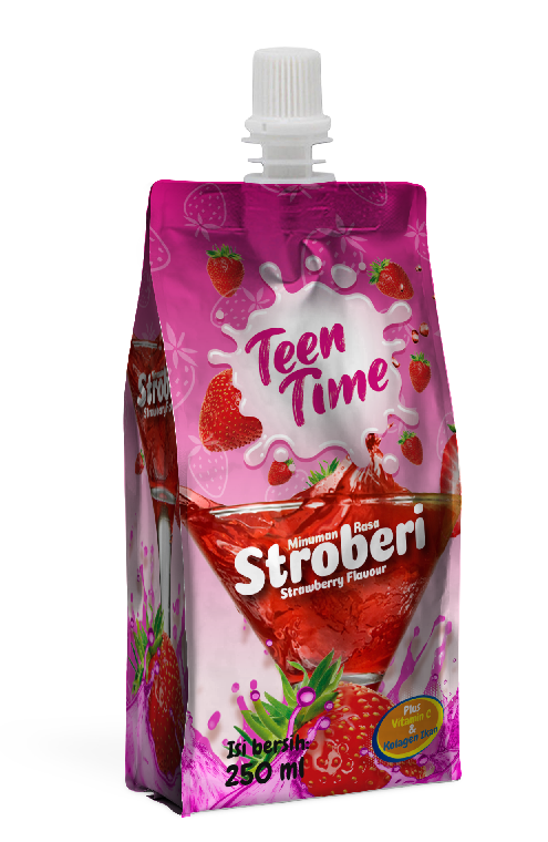 Minuman Jus Rasa Stroberi 250 ml